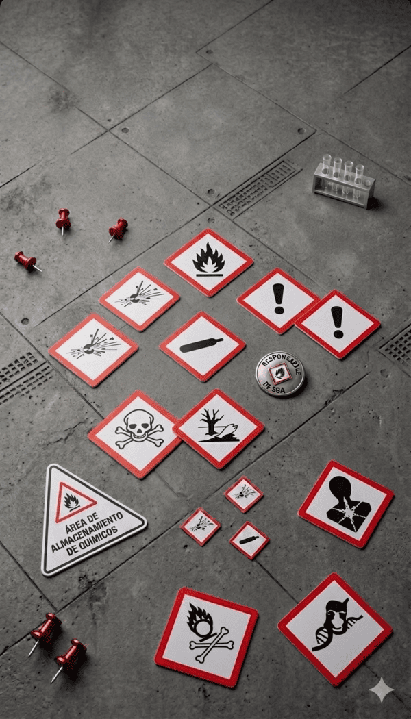 Dos compañeros conversando y sonriendo en ambiente de oficina.